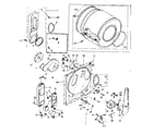 Kenmore 1106707620 bulkhead assembly diagram