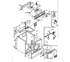 Kenmore 1106707622 machine sub-assembly diagram