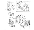 Kenmore 1106707622 bulkhead assembly diagram