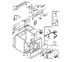 Kenmore 1106707701 machine sub-assembly diagram