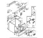 Kenmore 1106707702 machine sub-assembly diagram