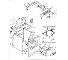 Kenmore 1106708501 machine sub-assembly diagram