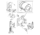 Kenmore 1106708501 bulkhead assembly diagram