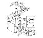 Kenmore 1106708610 machine sub-assembly diagram