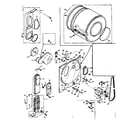 Kenmore 1106708610 bulkhead assembly diagram