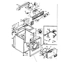 Kenmore 1106708611 machine sub-assembly diagram