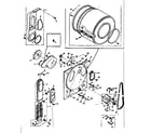 Kenmore 1106708611 bulkhead assembly diagram