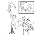 Kenmore 1106708622 bulkhead assembly diagram