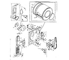 Kenmore 1106708702 bulkhead assembly diagram