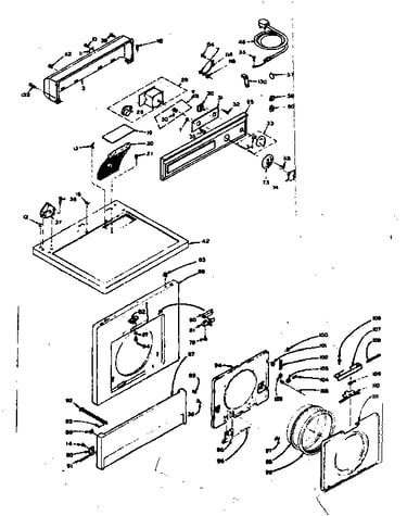 Top and front assembly