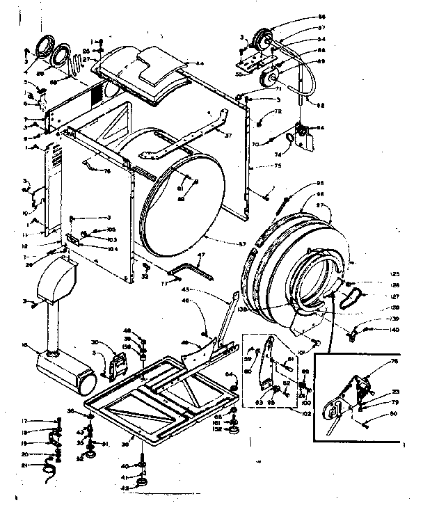 Base and tank assembly