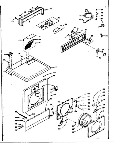 Top and front assembly