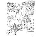 Kenmore 1106709700 base and tank assembly diagram