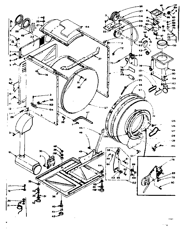 Base and tank assembly