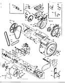 Blower, cylinder, pump and motor