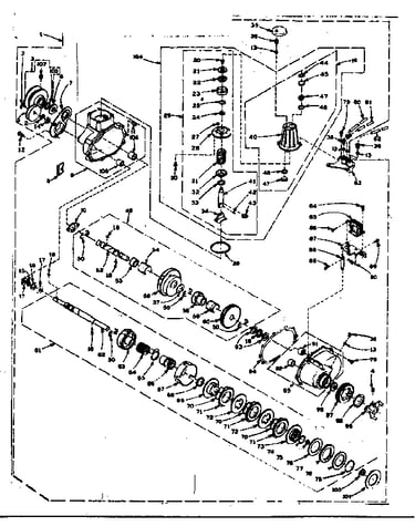 Speed changer assembly