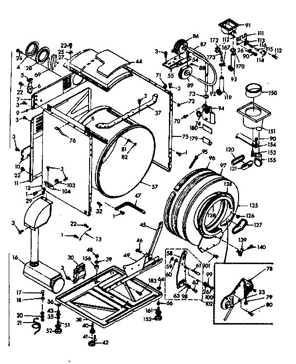 BASE AND TANK ASSEMBLY