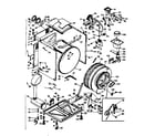Kenmore 1106709702 base and tank assembly diagram