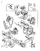 Blower, cylinder, pump and motor