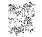 Kenmore 1106709703 base and tank assembly diagram