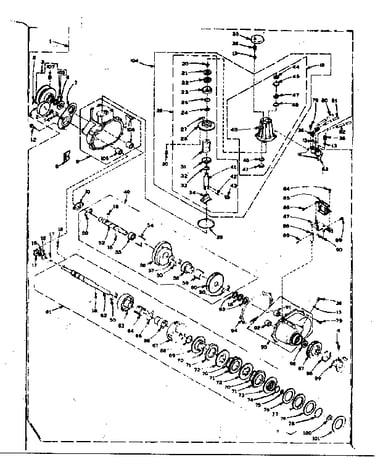 Speed changer assembly