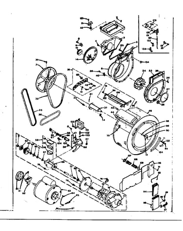 Blower, cylinder, pump and motor