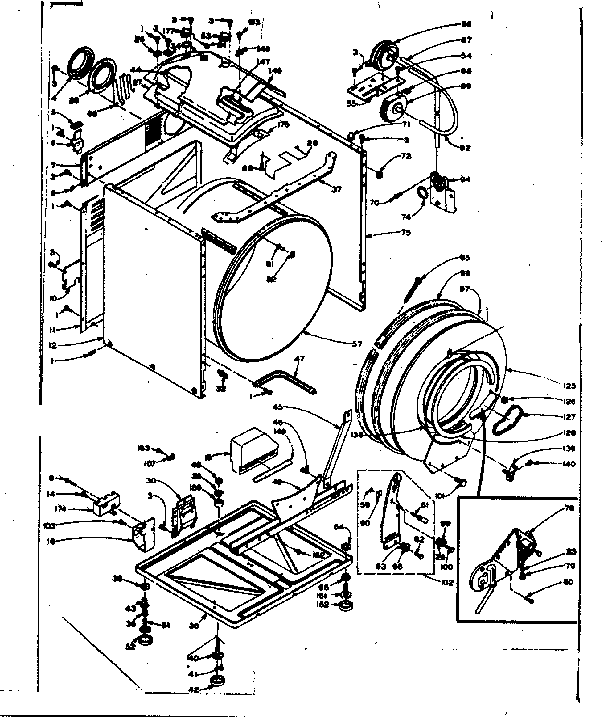 Base and tank assembly