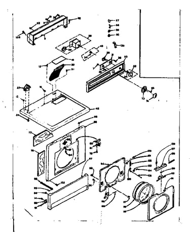Top and front assembly