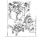 Kenmore 1106710510 base and tank assembly diagram
