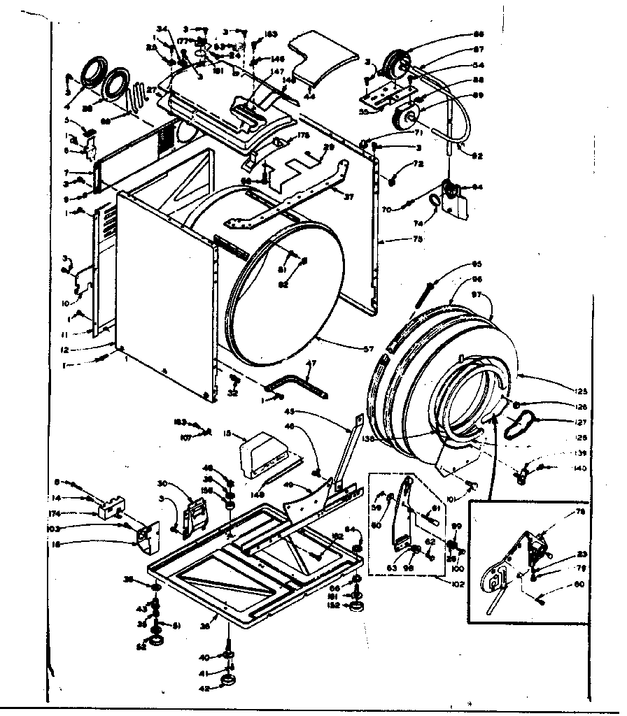 Base and tank assembly