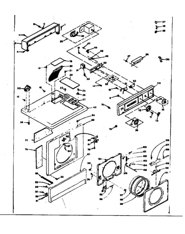 Top and front assembly