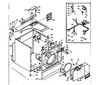 Kenmore 1106717400 machine sub-assembly diagram