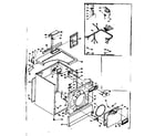 Kenmore 1106717401 machine sub-assembly diagram