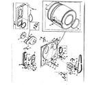 Kenmore 1106717401 bulkhead assembly diagram