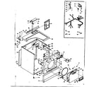 Kenmore 1106717402 machine sub-assembly diagram