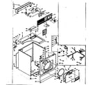 Kenmore 1106717500 machine sub-assembly diagram