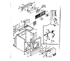 Kenmore 1106717501 machine sub-assembly diagram
