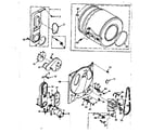 Kenmore 1106717505 bulkhead assembly diagram