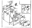 Kenmore 1106718402 machine sub-assembly diagram