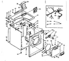 Kenmore 1106718403 machine sub-assembly diagram