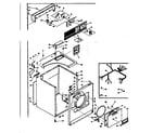 Kenmore 1106718500 machine sub-assembly diagram