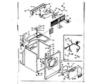 Kenmore 1106718502 machine sub-assembly diagram