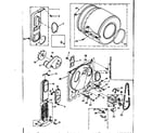 Kenmore 1106718502 bulkhead assembly diagram