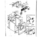 Kenmore 1106718503 machine sub-assembly diagram