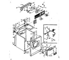 Kenmore 1106718504 machine sub-assembly diagram