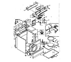 Kenmore 1106718700 machine sub-assembly diagram