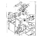 Kenmore 1106718701 machine sub-assembly diagram
