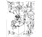 Kenmore 1106724501 machine sub-assembly diagram