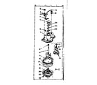 Kenmore 1106724501 pump assembly diagram