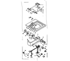 Kenmore 1106733100 top & control assembly diagram